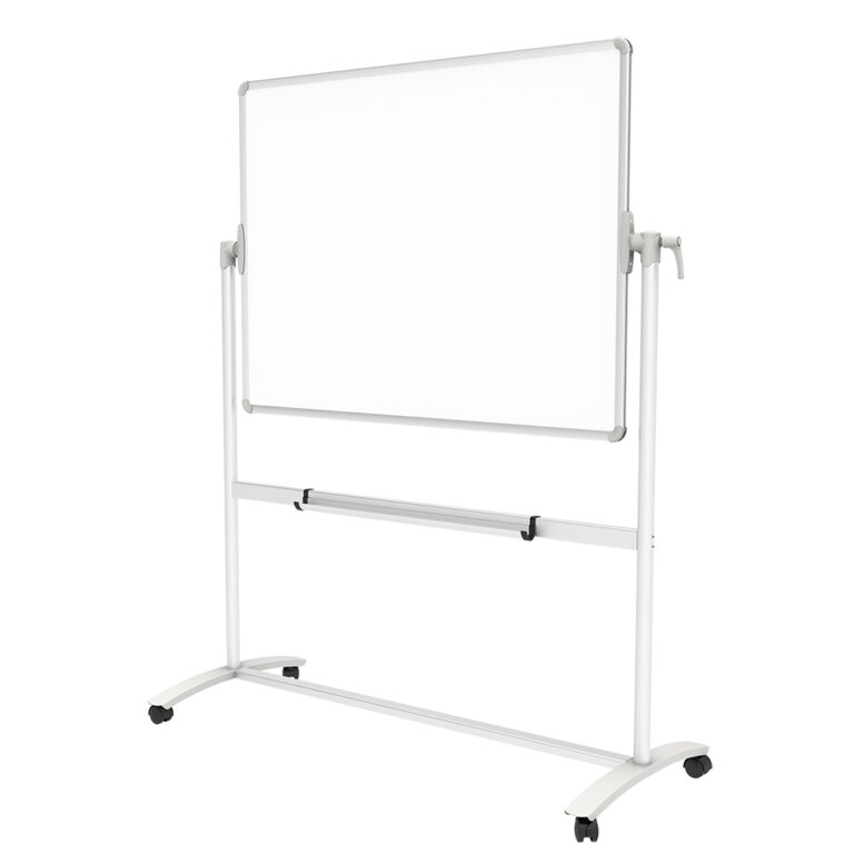 Double-Sided Magnetic Mobile Whiteboard | VIZ-PRO