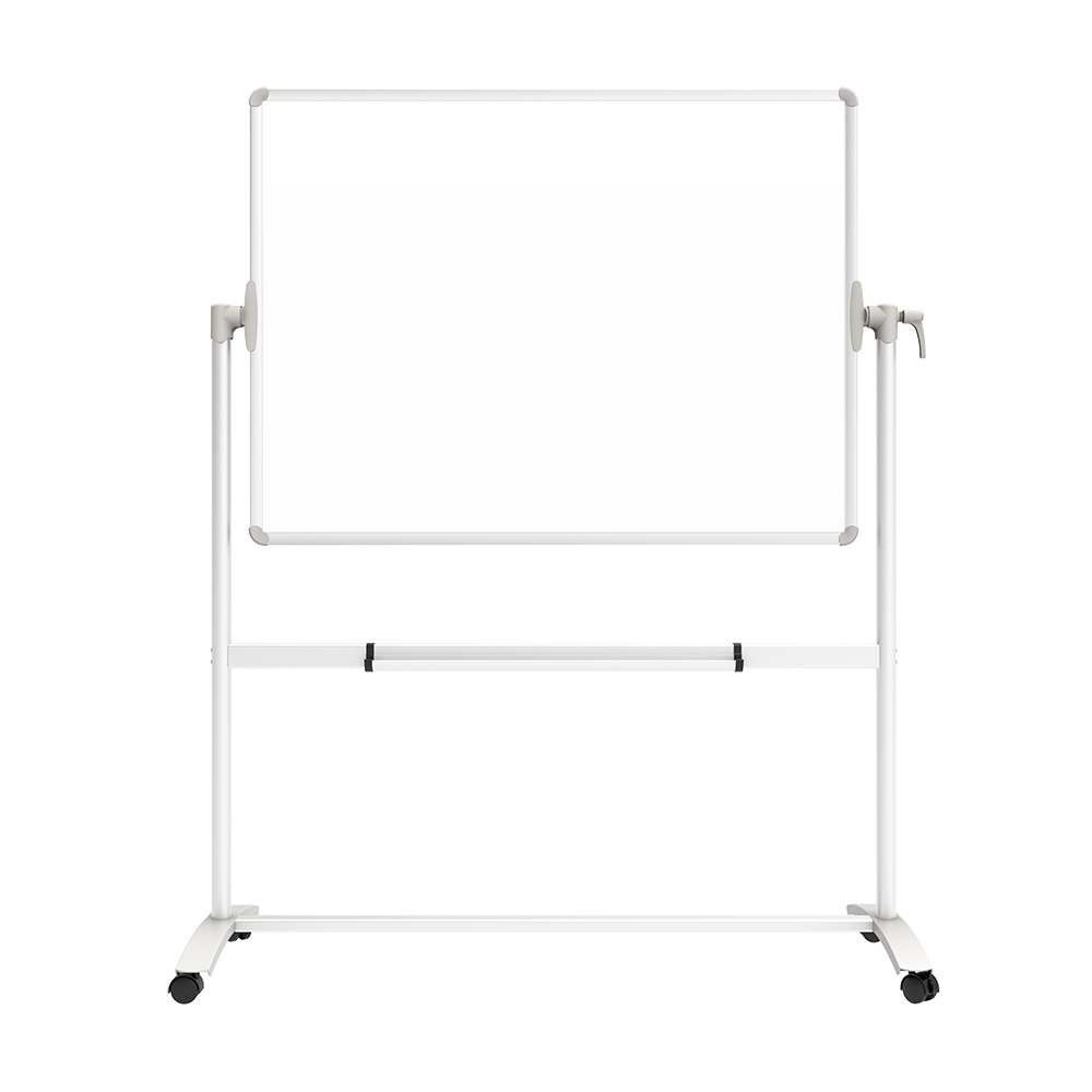 Double-Sided Magnetic Mobile Whiteboard | VIZ-PRO