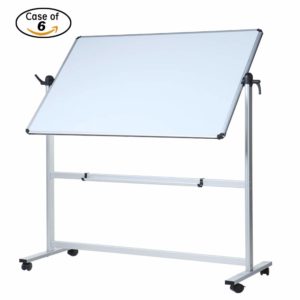 Double-Sided Magnetic Rotating Whiteboard