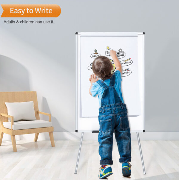 VIZ-PRO Light Whiteboard/Flipchart Easel - Image 6