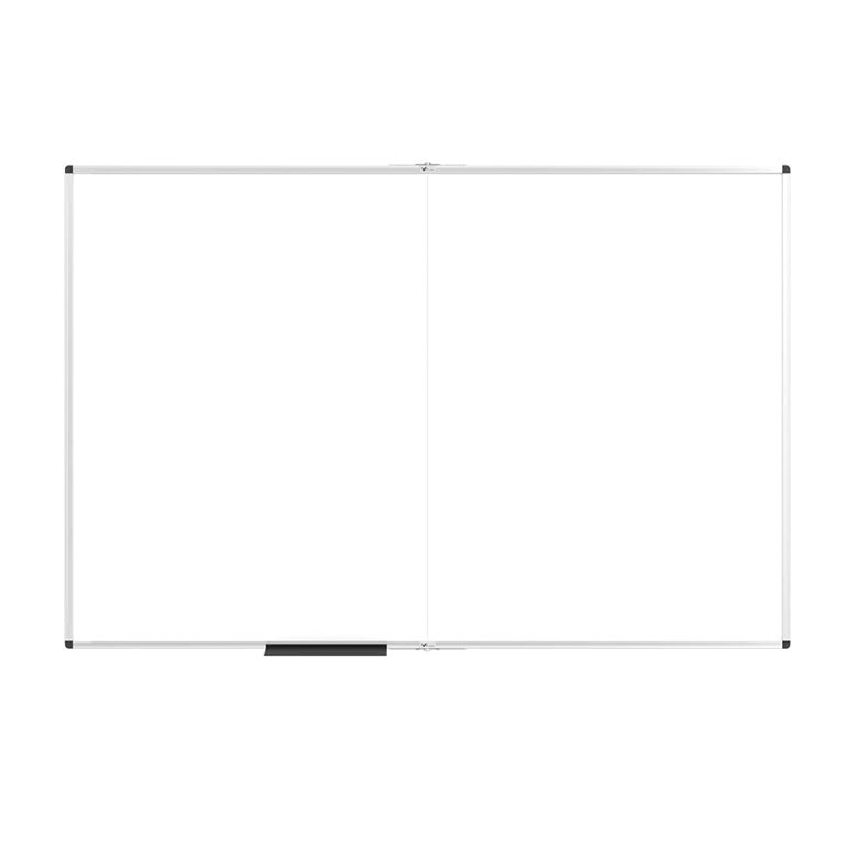 VIZPRO Large Dry Erase White Foldable Whiteboard, 72 X