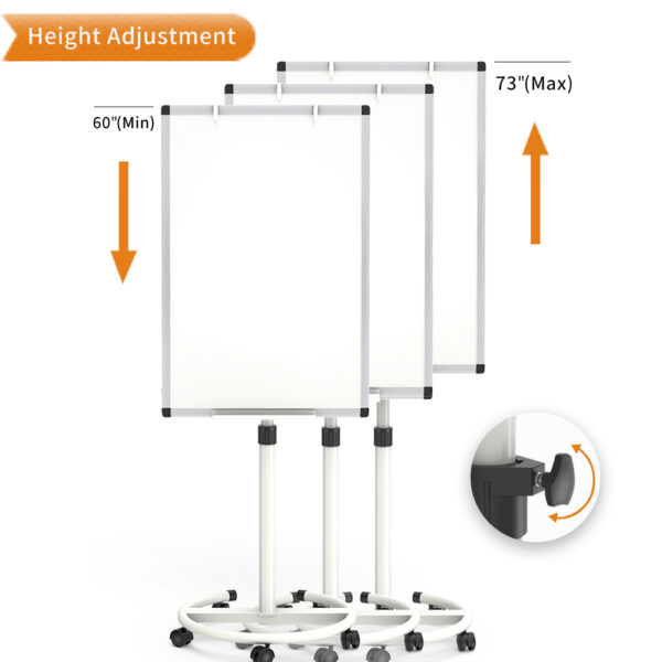 VIZ-PRO ECO Magnetic Mobile Whiteboard, 36 X 24 Inches - Image 2
