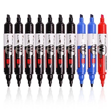 VIZ-PRO Double Head Dry Erase Markers | VIZ-PRO