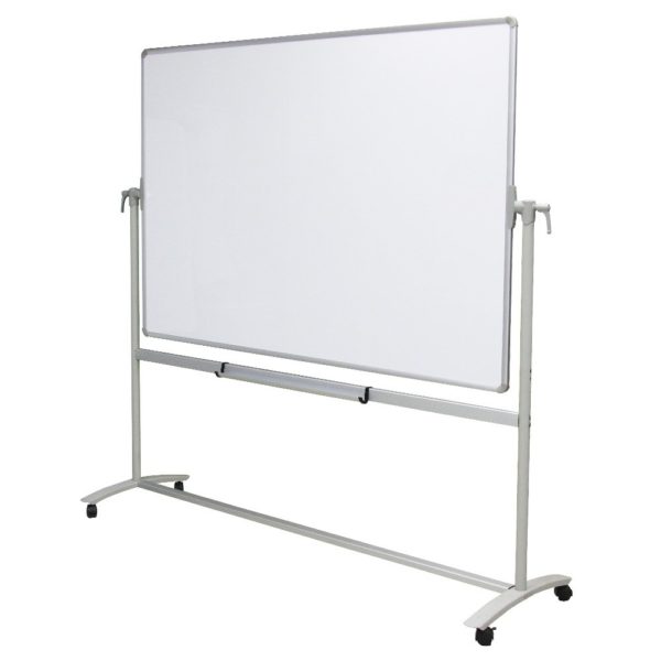 VIZ-PRO-Double-Sided-Magnetic-Mobile-Whiteboard-Steel-Stand-B073PWLMFG-2