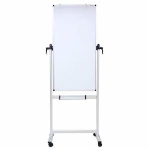 Narrow Double Sided Magnetic Mobile Whiteboard