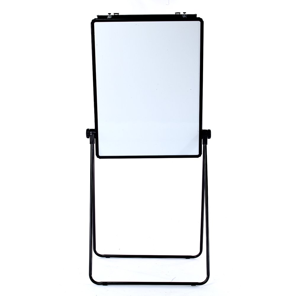 Flip Chart Easel with Double-Sided Whiteboard Magnetic Surface