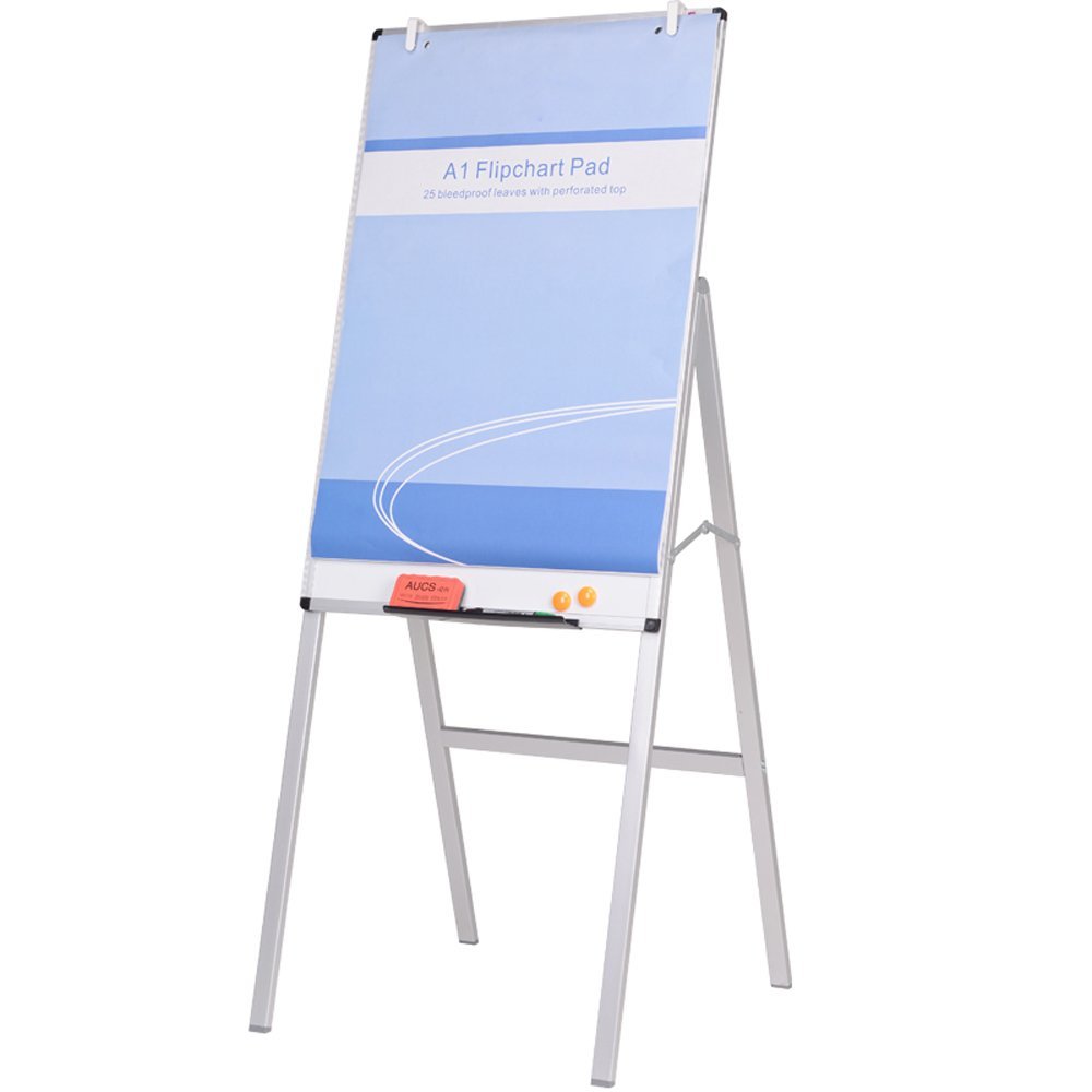 VIZ-PRO Magnetic H-Stand Whiteboard/Adjustable Dry Erase Easel,60 x 36 Inches 