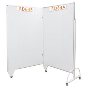 Double-Sided Mobile Room Divider/Office Partition