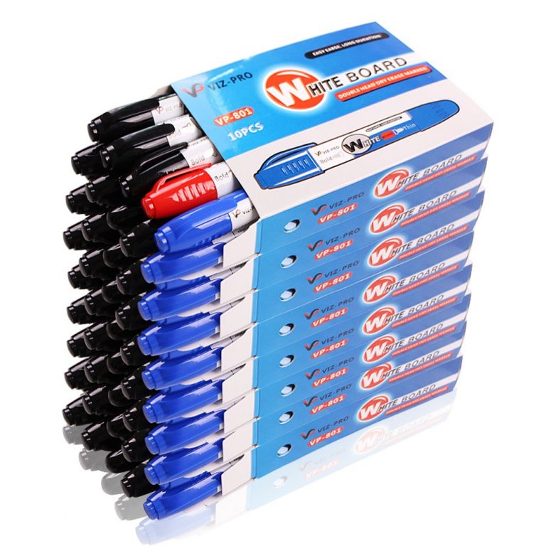 VIZ-PRO Double Head Dry Erase Markers | VIZ-PRO